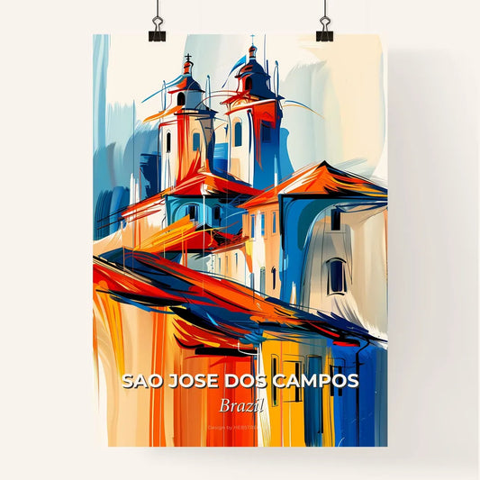 Vibrant Sao Jose Dos Campos, Brazil Poster