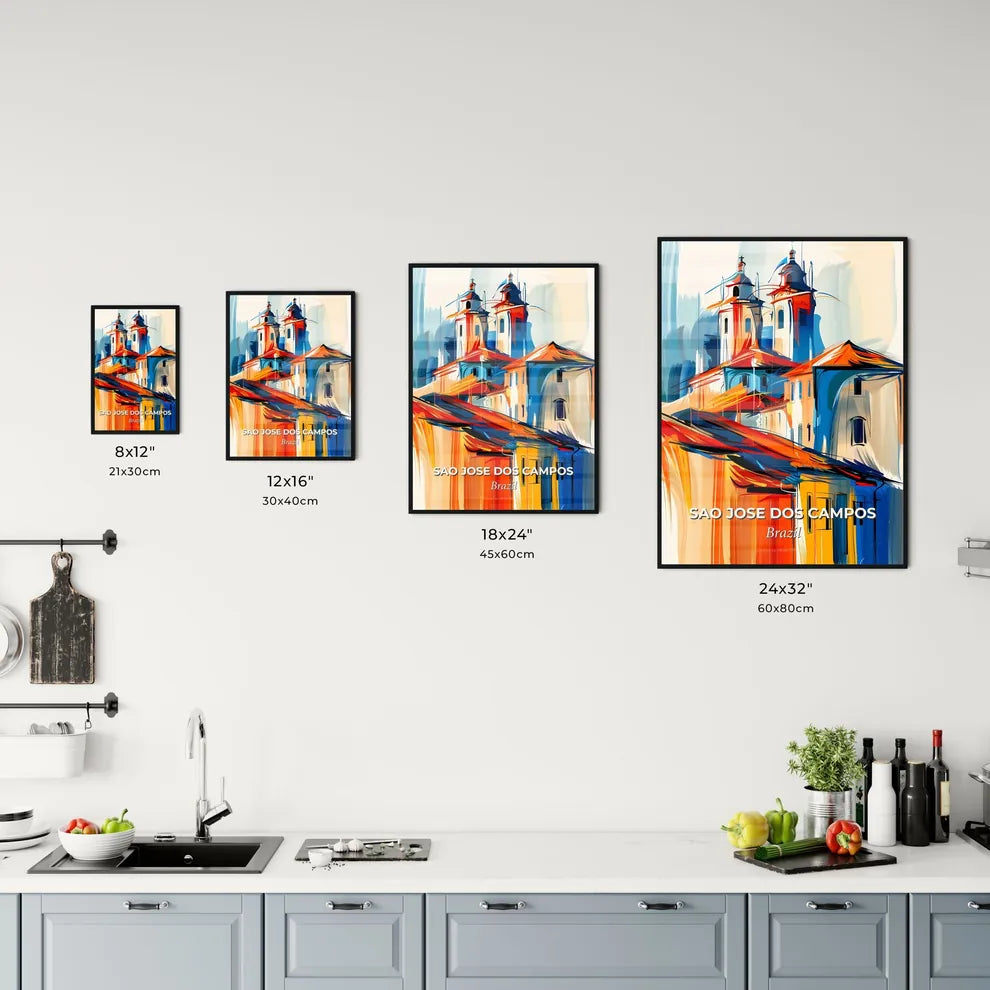 Vibrant Sao Jose Dos Campos, Brazil Kitchen Art