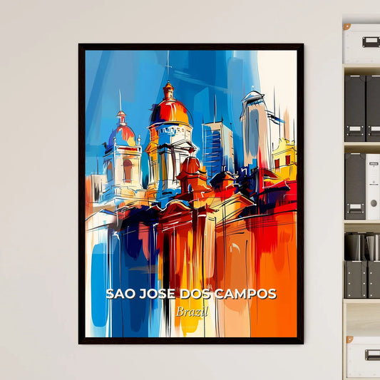 Vibrant Sao Jose Dos Campos, Brazil Art Print