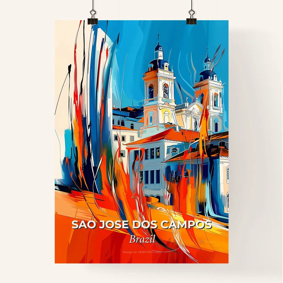Vibrant Sao Jose Dos Campos, Brazil Poster