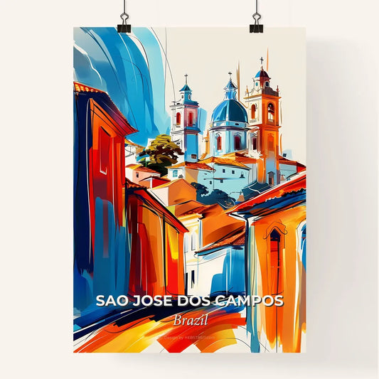 Vibrant Sao Jose Dos Campos, Brazil Poster