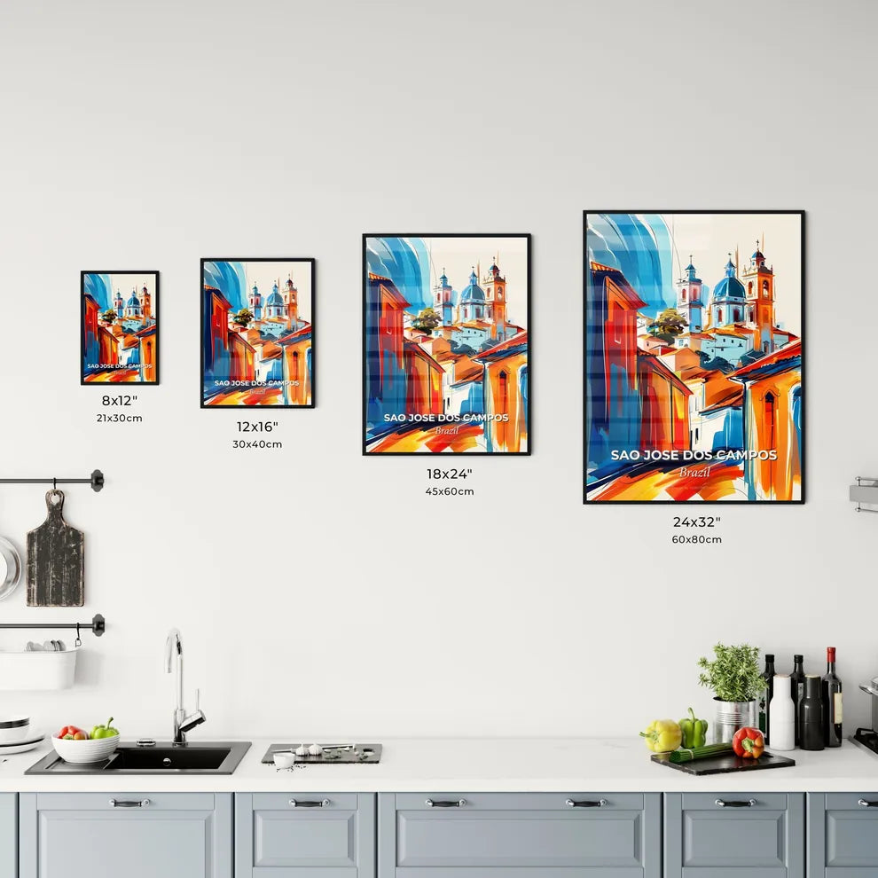 Vibrant Sao Jose Dos Campos, Brazil Kitchen Art