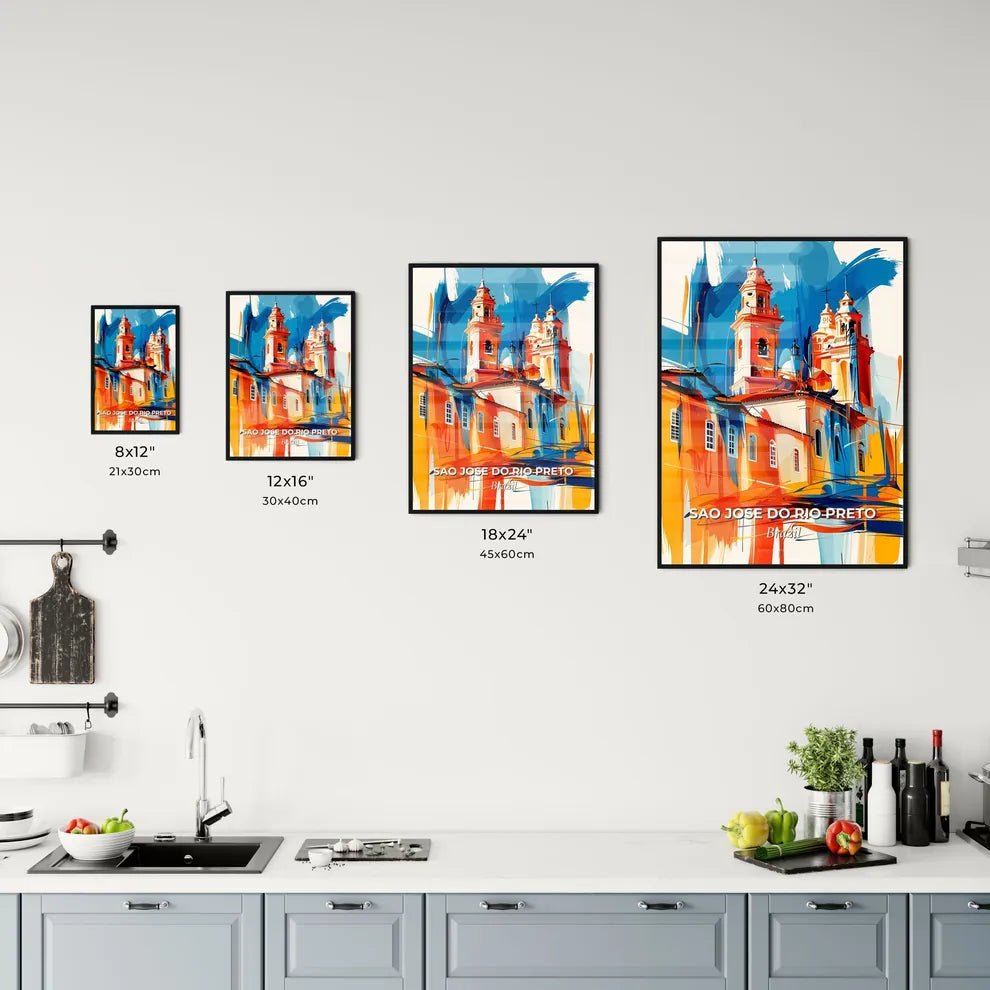 Vibrant Sao Jose Do Rio Preto, Brazil Kitchen Art