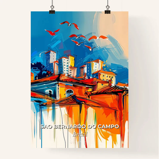 Vibrant Sao Bernardo Do Campo, Brazil Poster
