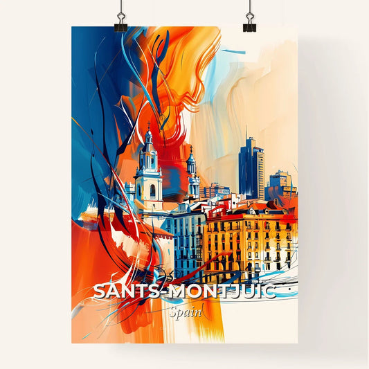 Vibrant Sant Poster