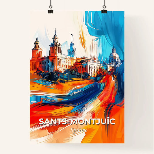 Vibrant Sant Poster