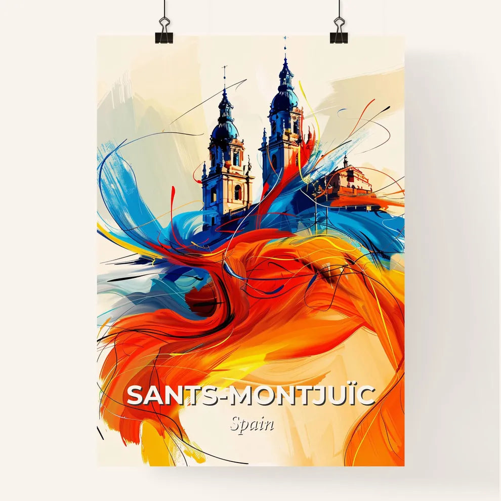 Vibrant Sant Poster