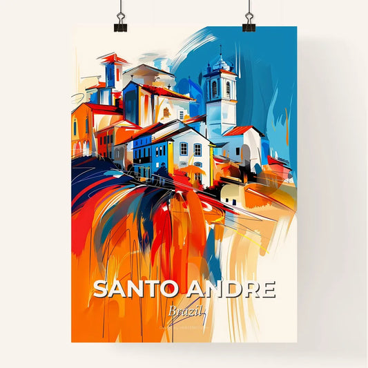 Vibrant Santo Andre, Brazil Poster