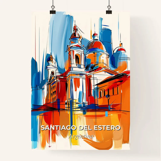 Vibrant Santiago Del Estero, Argentina Poster