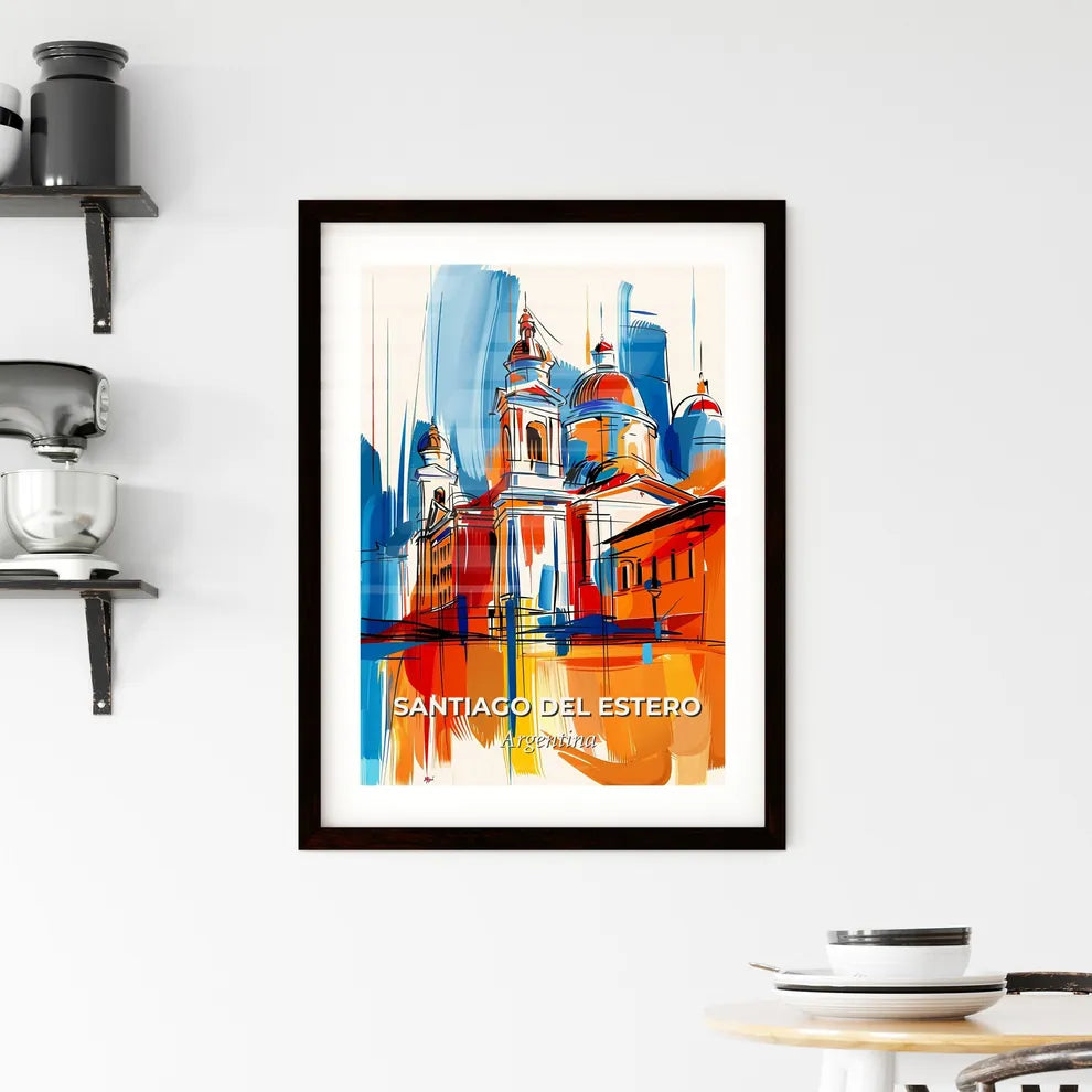 Vibrant Santiago Del Estero, Argentina Framed Print