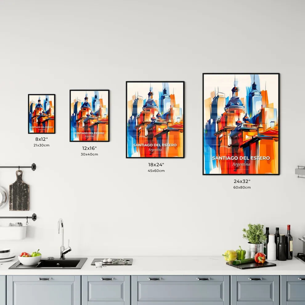 Vibrant Santiago Del Estero, Argentina Kitchen Art