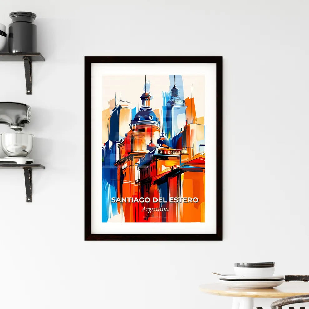 Vibrant Santiago Del Estero, Argentina Framed Print