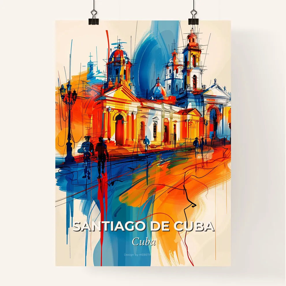 Vibrant Santiago De Cuba, Cuba Poster