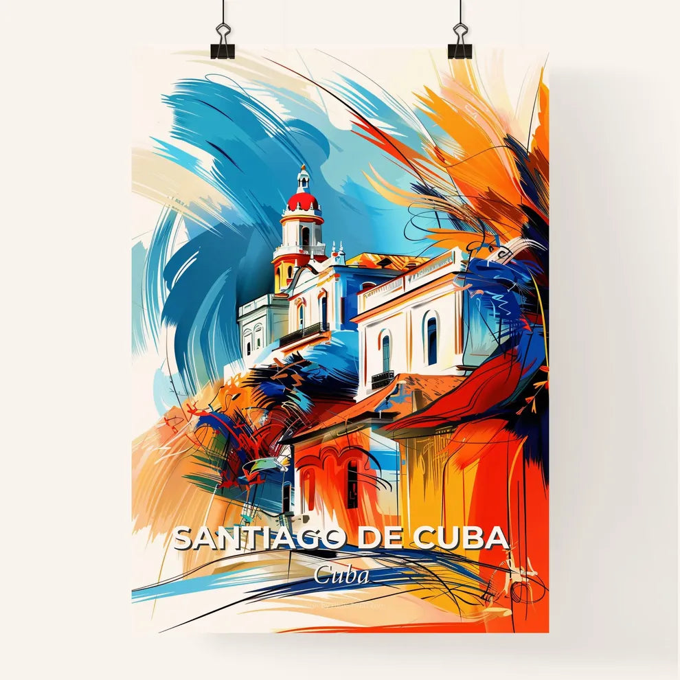 Vibrant Santiago De Cuba, Cuba Poster