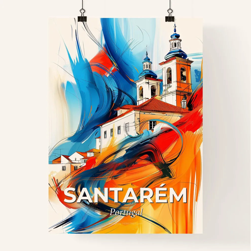 Vibrant Santarém, Portugal Poster
