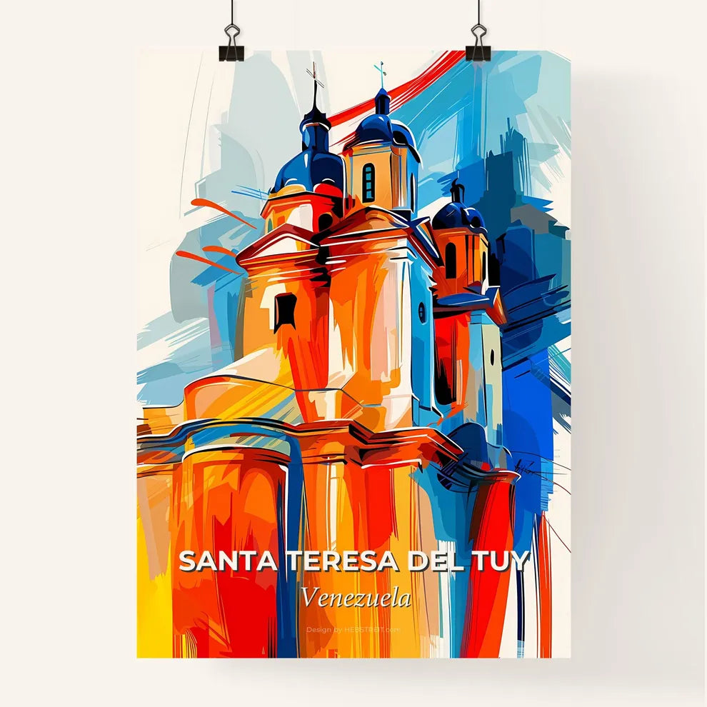 Vibrant Santa Teresa Del Tuy, Venezuela Poster