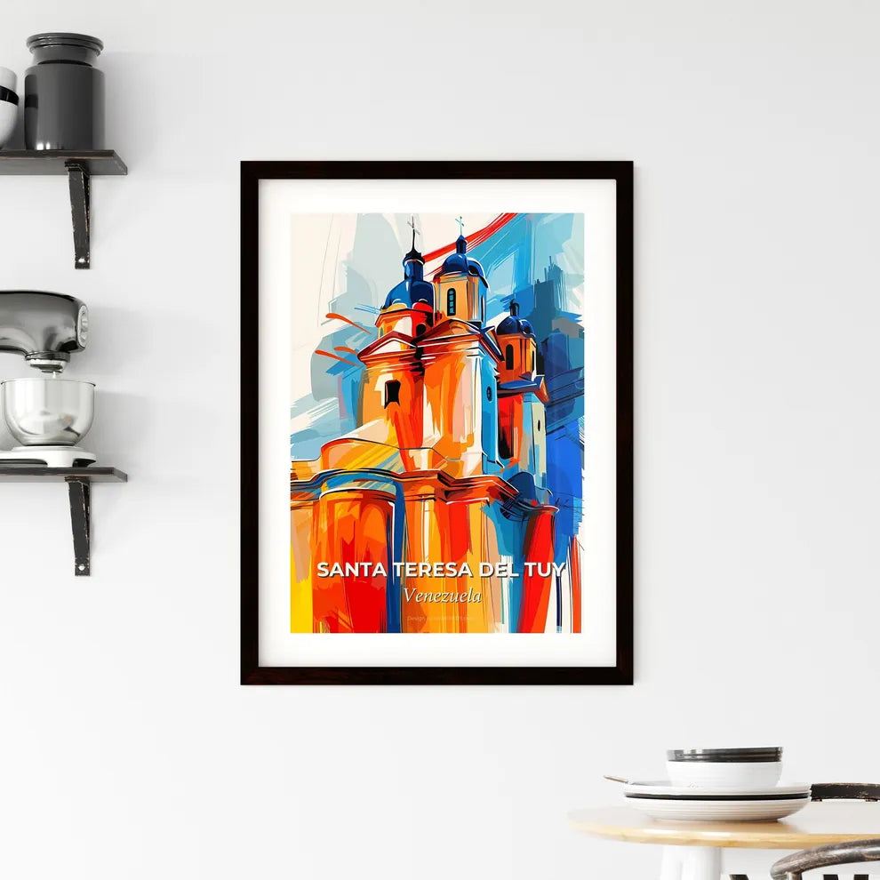 Vibrant Santa Teresa Del Tuy, Venezuela Framed Print