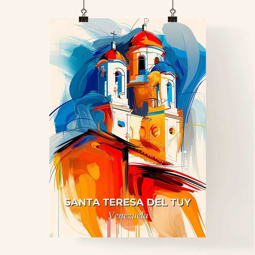 Vibrant Santa Teresa Del Tuy, Venezuela Poster
