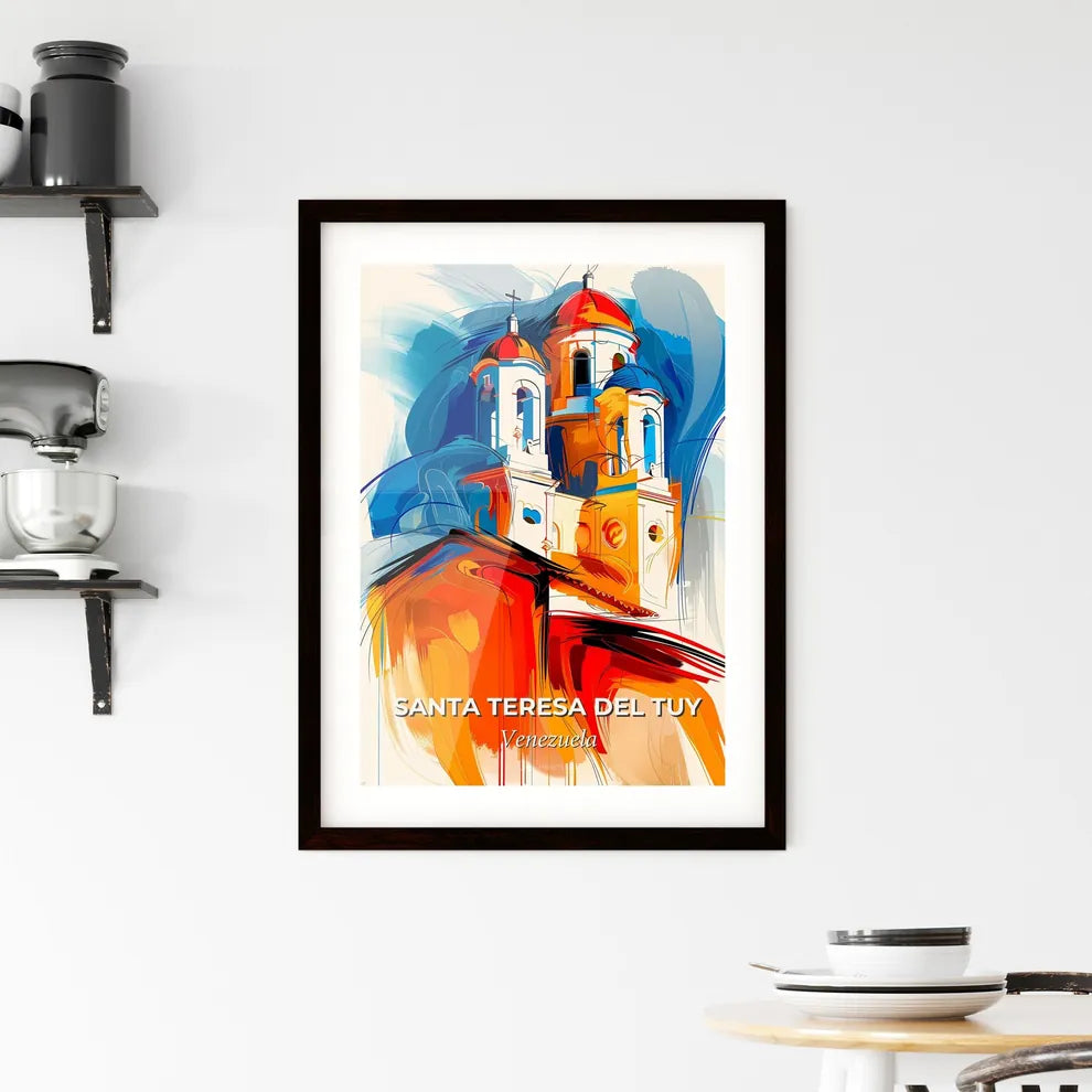 Vibrant Santa Teresa Del Tuy, Venezuela Framed Print