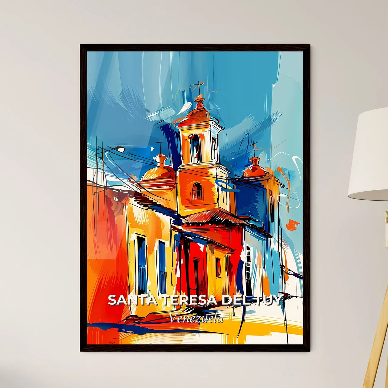 Vibrant Santa Teresa Del Tuy, Venezuela Art Print
