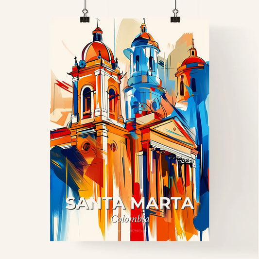 Vibrant Santa Marta, Colombia Poster