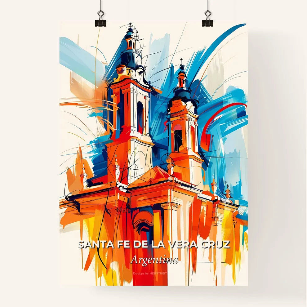 Vibrant Santa Fe De La Vera Cruz, Argentina Poster