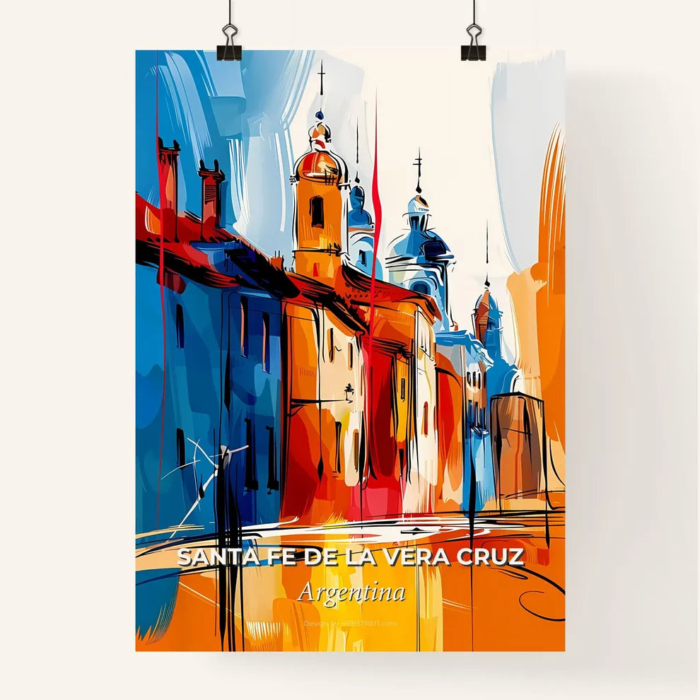 Vibrant Santa Fe De La Vera Cruz, Argentina Poster