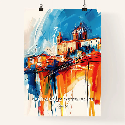 Vibrant Santa Cruz De Tenerife, Spain Poster