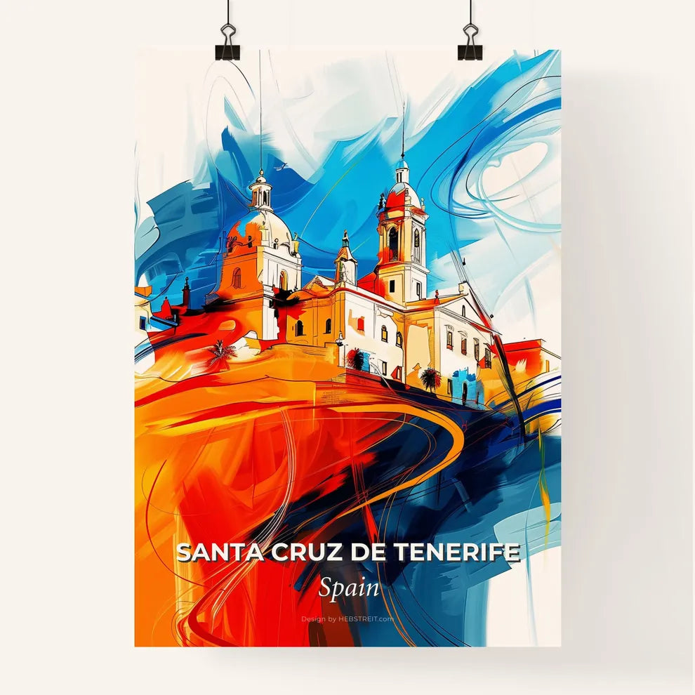 Vibrant Santa Cruz De Tenerife, Spain Poster