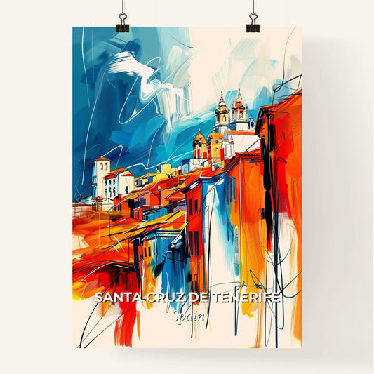 Vibrant Santa Cruz De Tenerife, Spain Poster