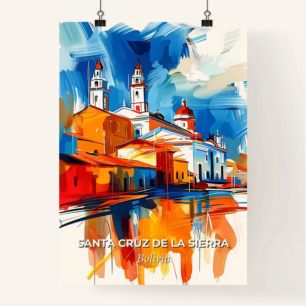 Vibrant Santa Cruz De La Sierra, Bolivia Poster