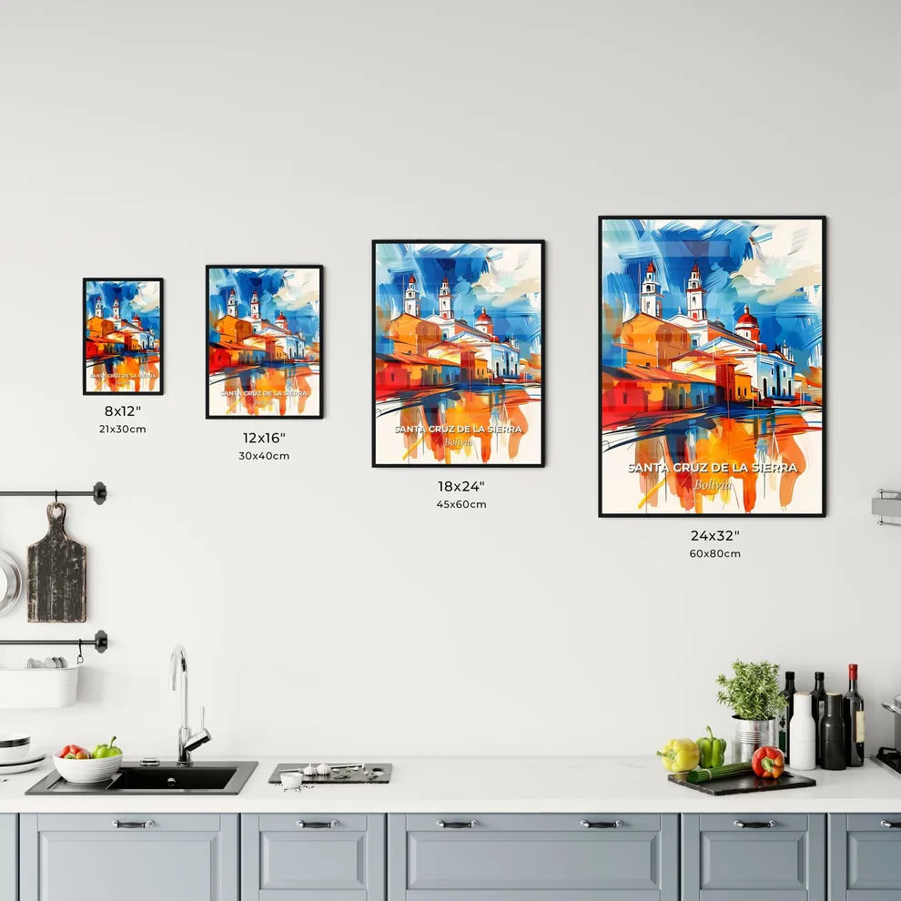 Vibrant Santa Cruz De La Sierra, Bolivia Kitchen Art