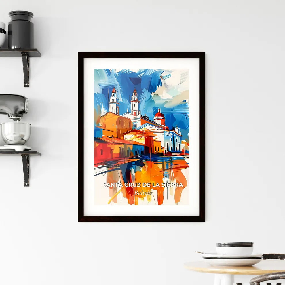 Vibrant Santa Cruz De La Sierra, Bolivia Framed Print