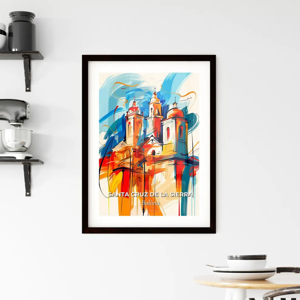 Vibrant Santa Cruz De La Sierra, Bolivia Framed Print