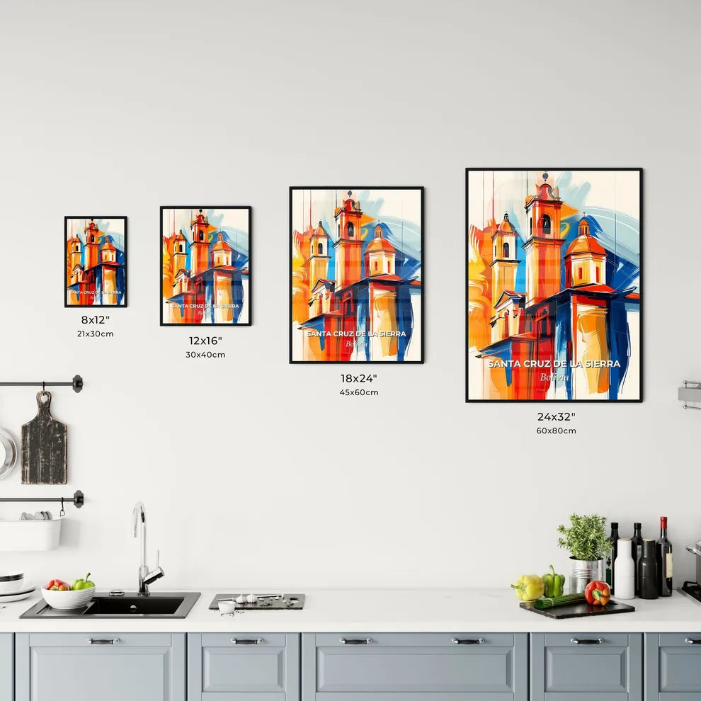 Vibrant Santa Cruz De La Sierra, Bolivia Kitchen Art