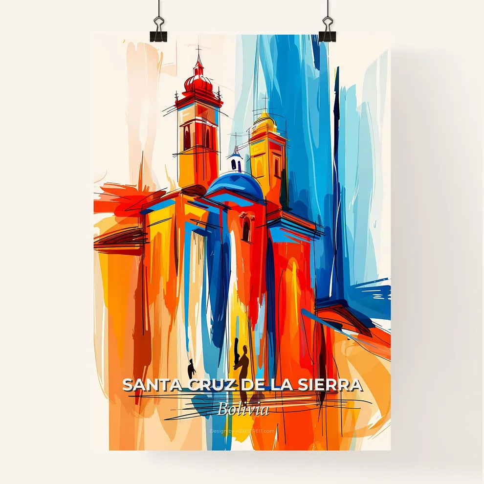 Vibrant Santa Cruz De La Sierra, Bolivia Poster