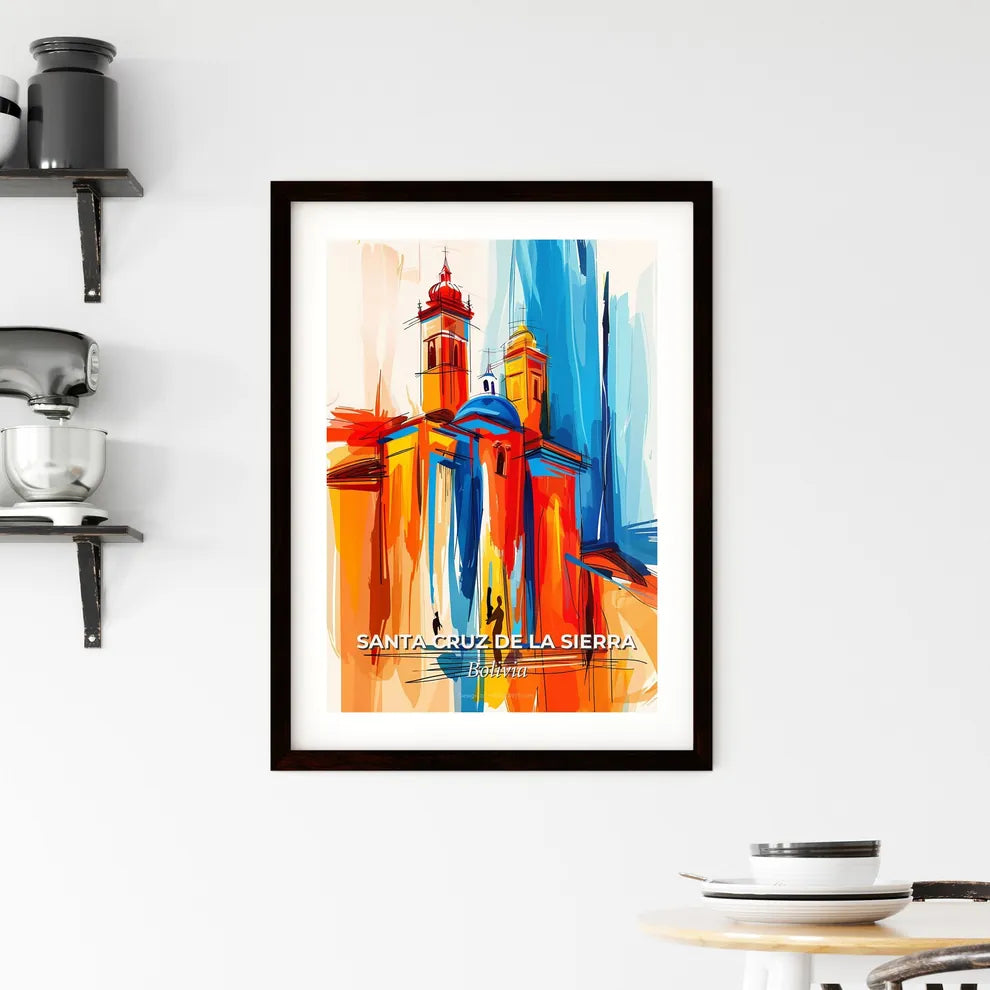 Vibrant Santa Cruz De La Sierra, Bolivia Framed Print