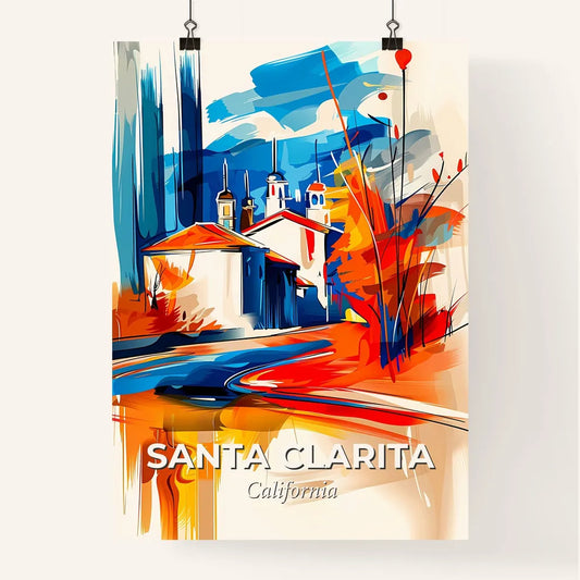 Vibrant Santa Clarita, California Poster