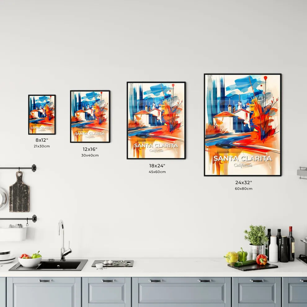 Vibrant Santa Clarita, California Kitchen Art