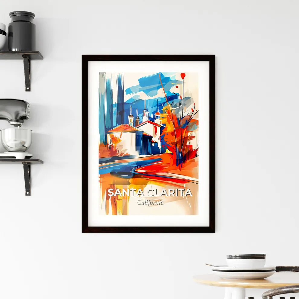 Vibrant Santa Clarita, California Framed Print