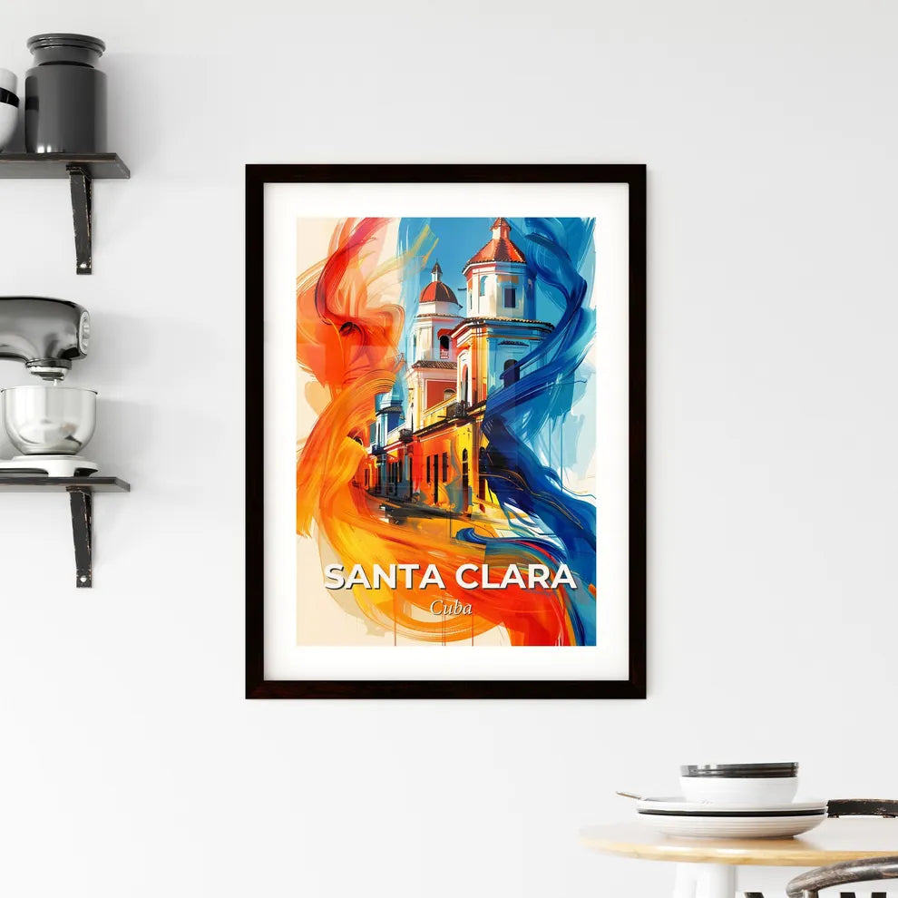 Vibrant Santa Clara, Cuba Framed Print