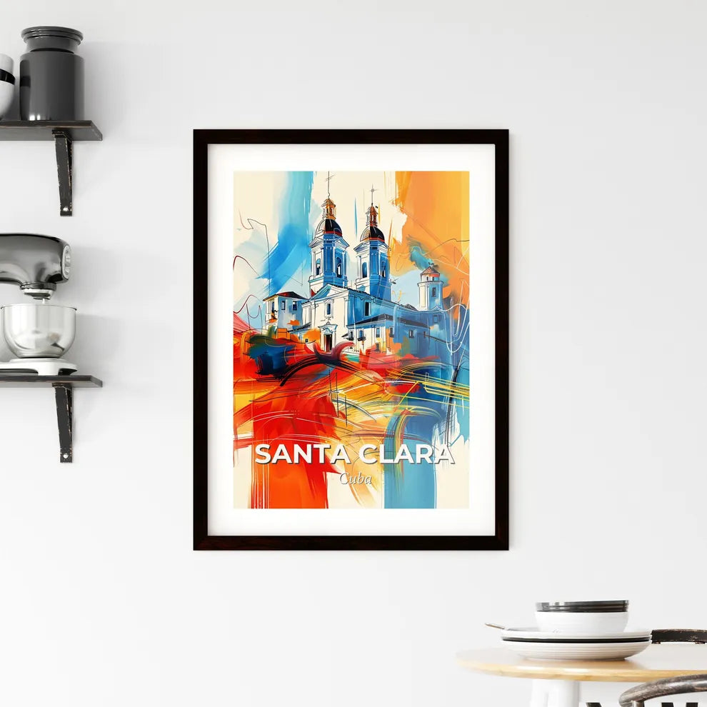 Vibrant Santa Clara, Cuba Framed Print