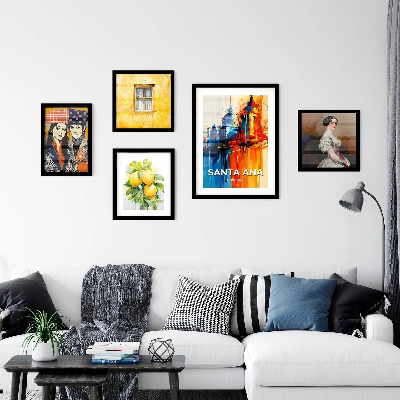 Vibrant Santa Ana, California Wall Art Collection
