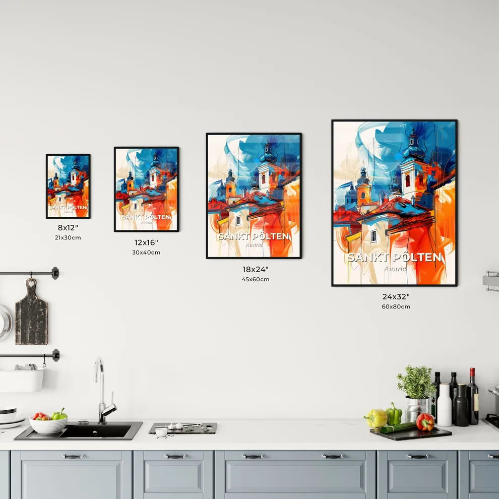 Vibrant Sankt Pölten, Austria Kitchen Art