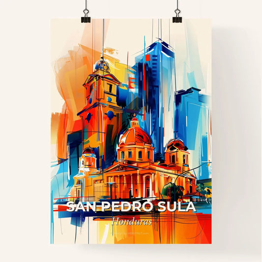 Vibrant San Pedro Sula, Honduras Poster