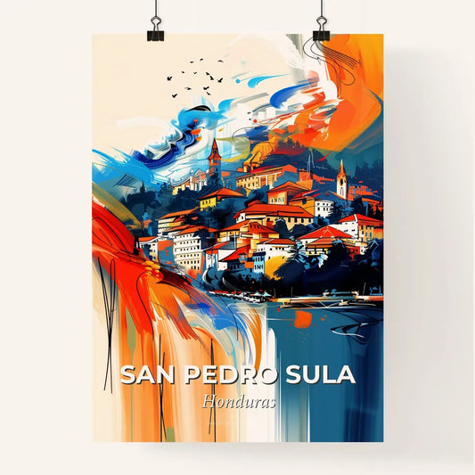 Vibrant San Pedro Sula, Honduras Poster
