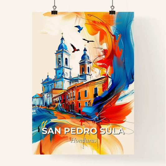 Vibrant San Pedro Sula, Honduras Poster