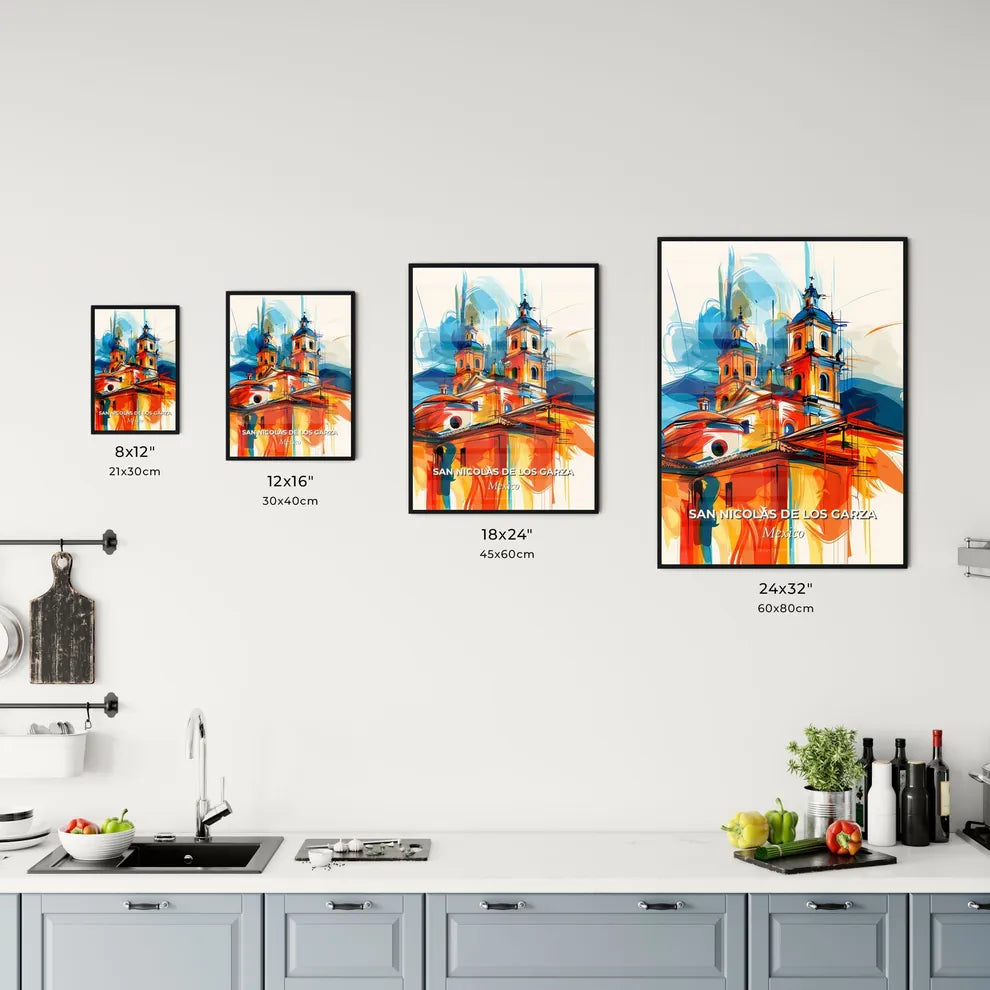 Vibrant San Nicolás De Los Garza, Mexico Kitchen Art