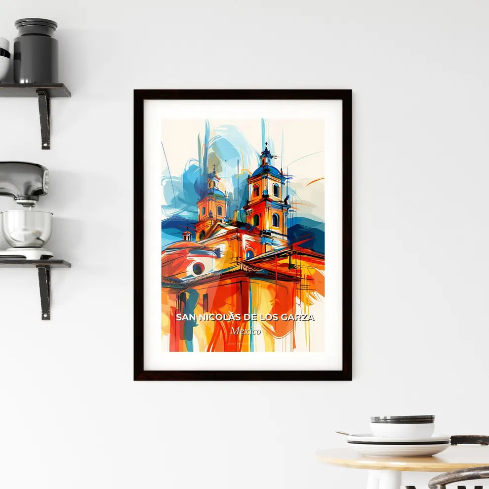 Vibrant San Nicolás De Los Garza, Mexico Framed Print