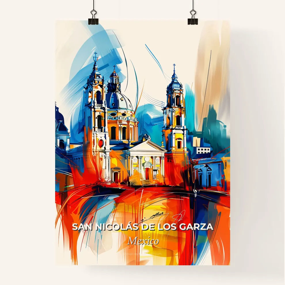 Vibrant San Nicolás De Los Garza, Mexico Poster